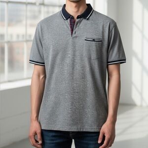 Denim & Flower men’s short-sleeve polo